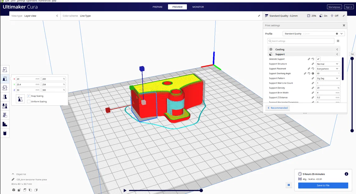 Asare Pendular Rudder – Bộ pedal rudder pendular in 3D - Image 3