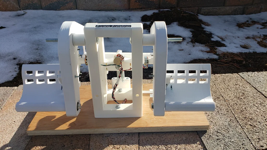 Asare Pendular Rudder – Bộ pedal rudder pendular in 3D - Image 5