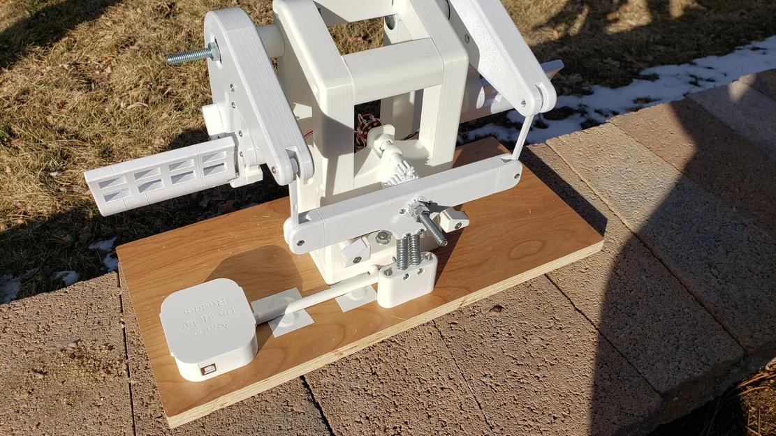 Asare Pendular Rudder – Bộ pedal rudder pendular in 3D - Image 8