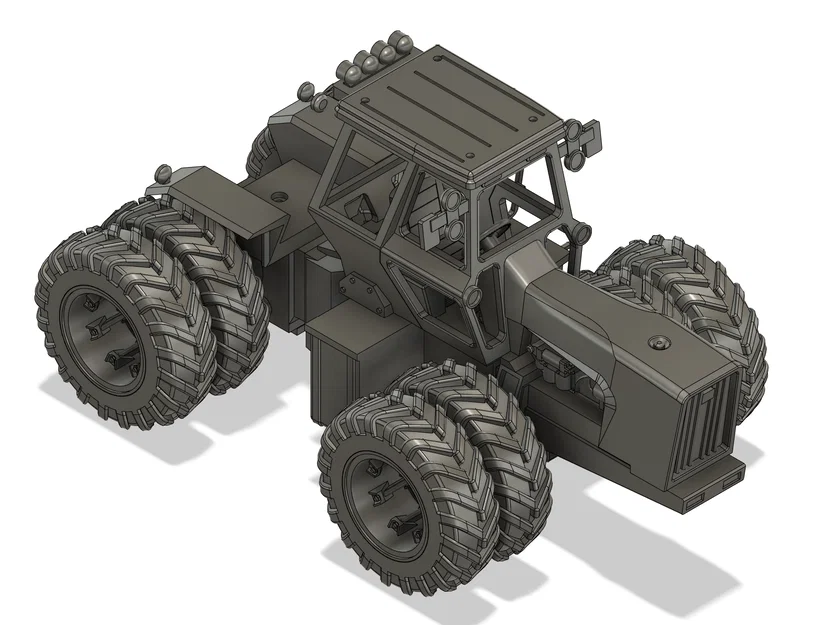 Mô hình máy kéo Allis-Chalmers 7580 4WD tỉ lệ 1:16 cực chi tiết - Image 1