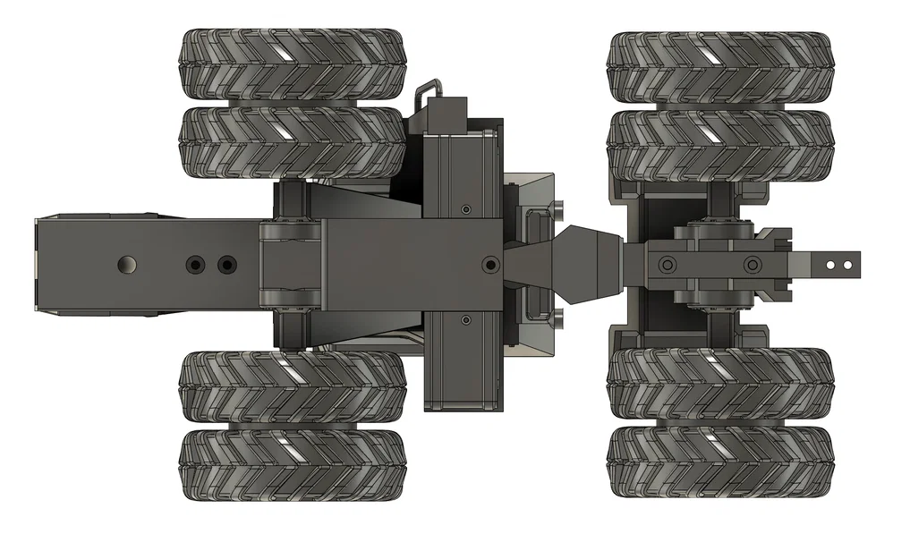 Mô hình máy kéo Allis-Chalmers 7580 4WD tỉ lệ 1:16 cực chi tiết - Image 2