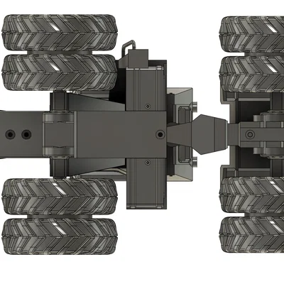 Mô hình máy kéo Allis-Chalmers 7580 4WD tỉ lệ 1:16 cực chi tiết