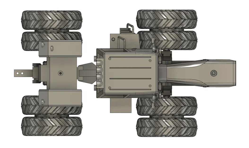 Mô hình máy kéo Allis-Chalmers 7580 4WD tỉ lệ 1:16 cực chi tiết - Image 3