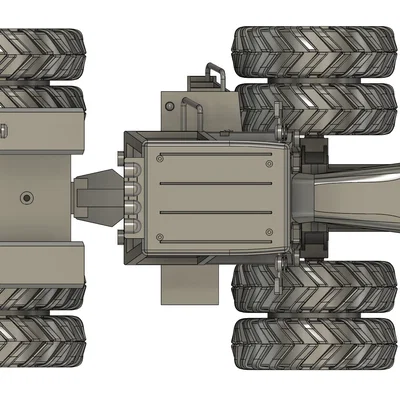 Mô hình máy kéo Allis-Chalmers 7580 4WD tỉ lệ 1:16 cực chi tiết