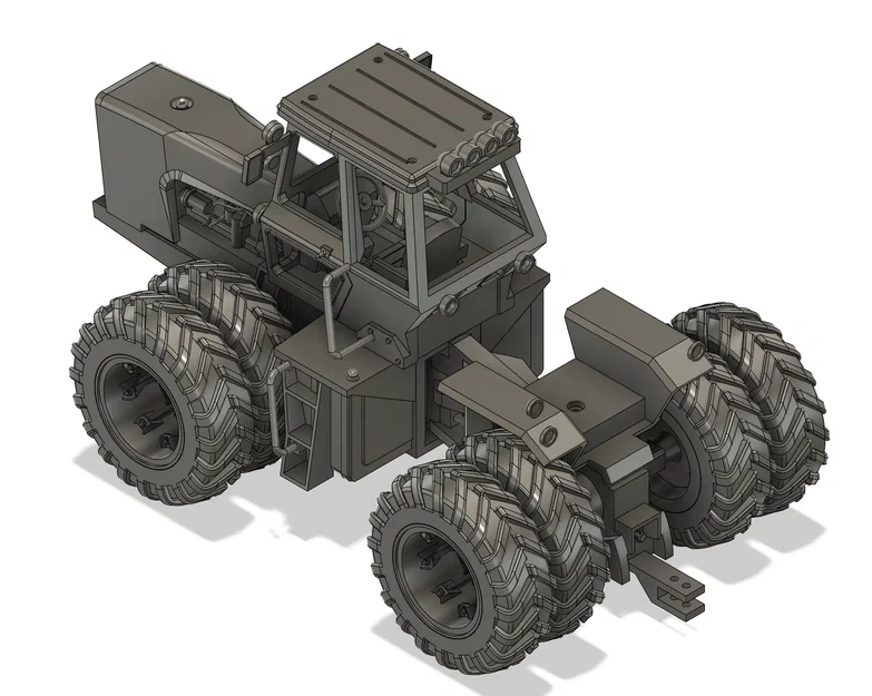 Mô hình máy kéo Allis-Chalmers 7580 4WD tỉ lệ 1:16 cực chi tiết - Image 4