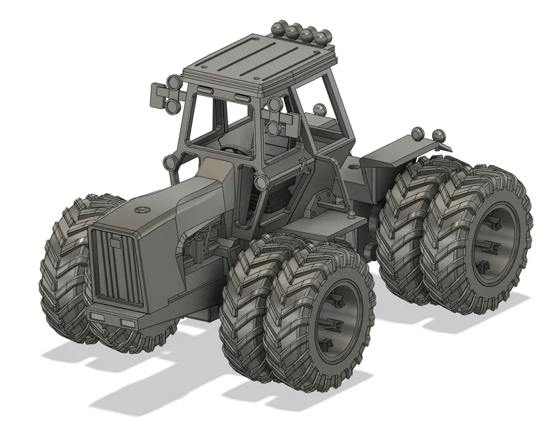 Mô hình máy kéo Allis-Chalmers 7580 4WD tỉ lệ 1:16 cực chi tiết - Image 5