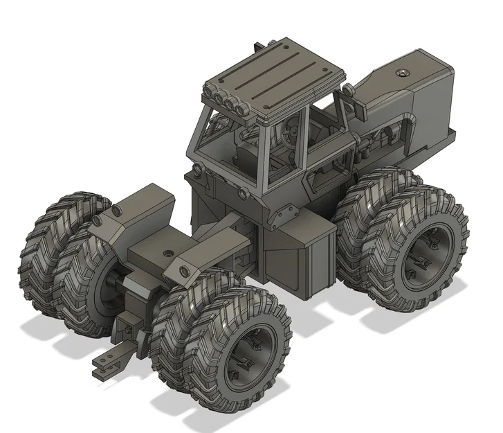 Mô hình máy kéo Allis-Chalmers 7580 4WD tỉ lệ 1:16 cực chi tiết - Image 6