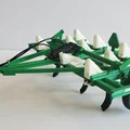 Mô hình giàn cày 10 lưỡi Chisel Plow tỉ lệ 1:16 in 3D - Thumbnail 1