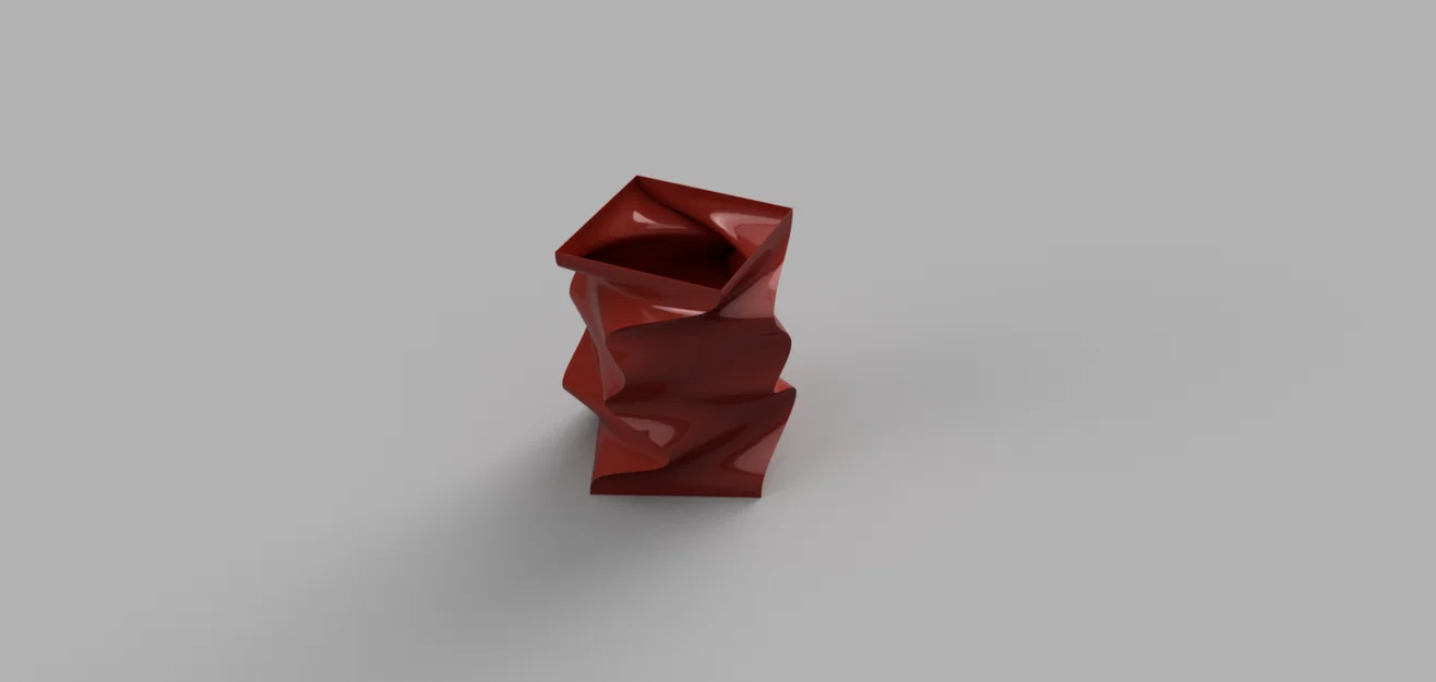 Mẫu lọ hoa nghệ thuật 3D in Vase Mode độc đáo - Image 1