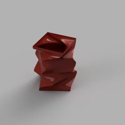 Mẫu lọ hoa nghệ thuật 3D in Vase Mode độc đáo