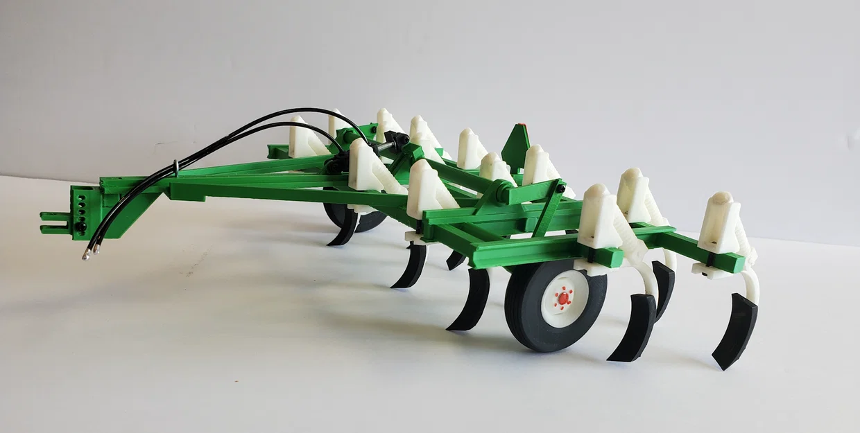 Mô hình máy cày nông nghiệp Chisel Plow 14 lưỡi tỷ lệ 1:16 - Image 1