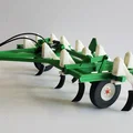 Mô hình máy cày nông nghiệp Chisel Plow 14 lưỡi tỷ lệ 1:16 - Thumbnail 1