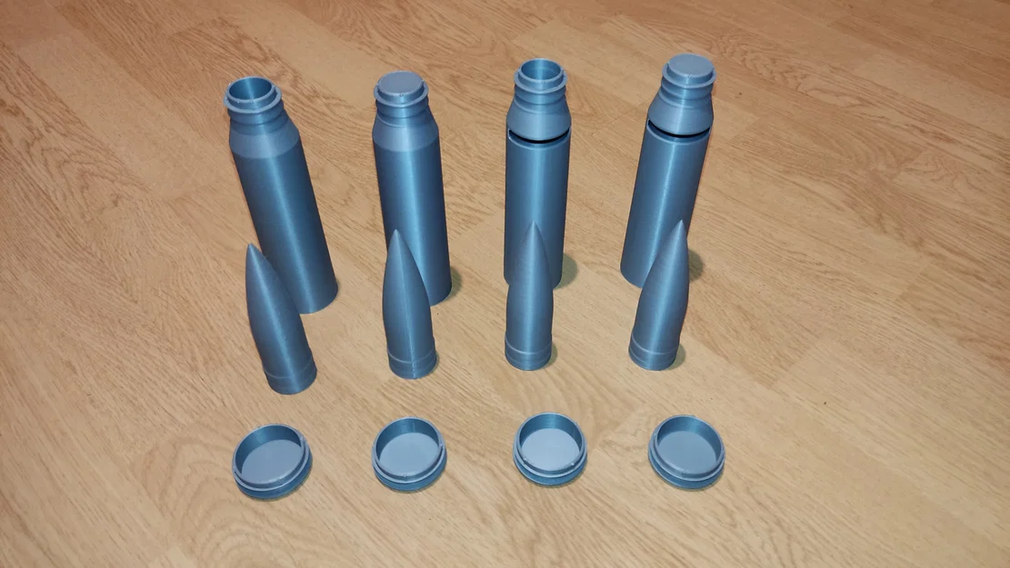 Hộp tiết kiệm/hộp đựng đồ dạng vỏ đạn 30mm - Image 2