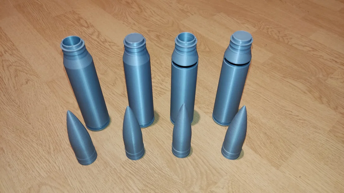 Hộp tiết kiệm/hộp đựng đồ dạng vỏ đạn 30mm - Image 3