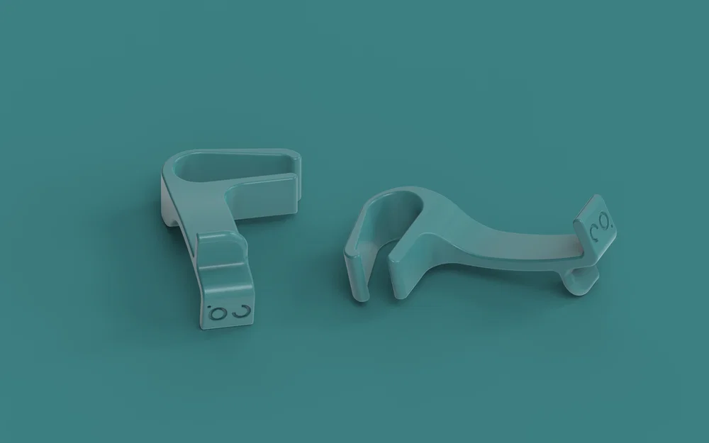 Kẹp giữ nắp bồn cầu 3D - Phụ kiện nhà tắm thông minh - Image 1