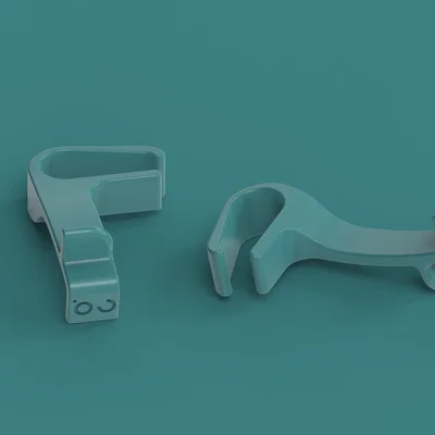 Kẹp giữ nắp bồn cầu 3D - Phụ kiện nhà tắm thông minh