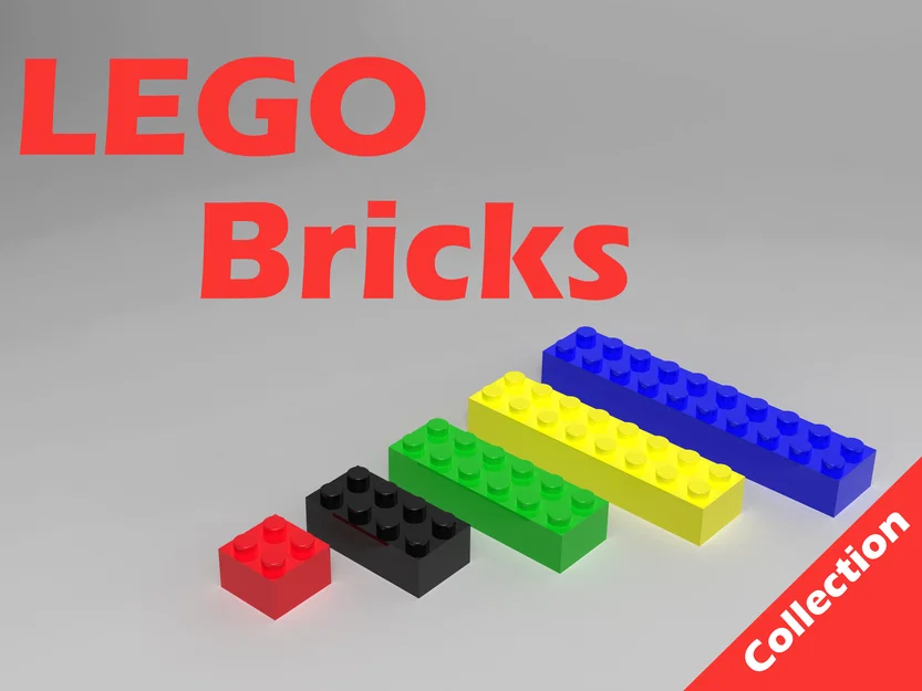 Bộ sưu tập gạch lắp ghép phong cách LEGO in 3D - Image 1