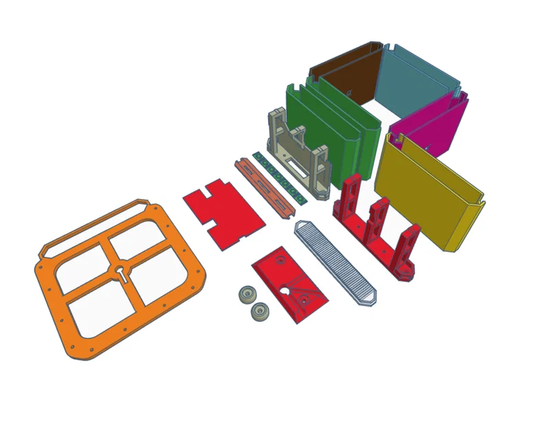 Shelf Clock – Đồng hồ kệ (remix DIY-Machines) - Image 4