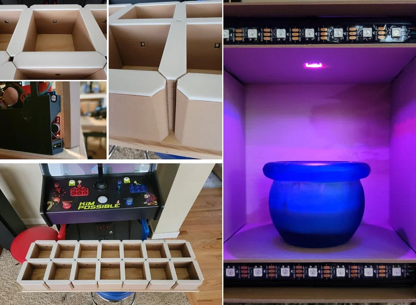 Shelf Clock – Đồng hồ kệ (remix DIY-Machines) - Image 9