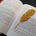 Đánh dấu trang sách Bookmark Quill - Mẫu in 3D hình lông vũ thanh lịch - Thumbnail 1