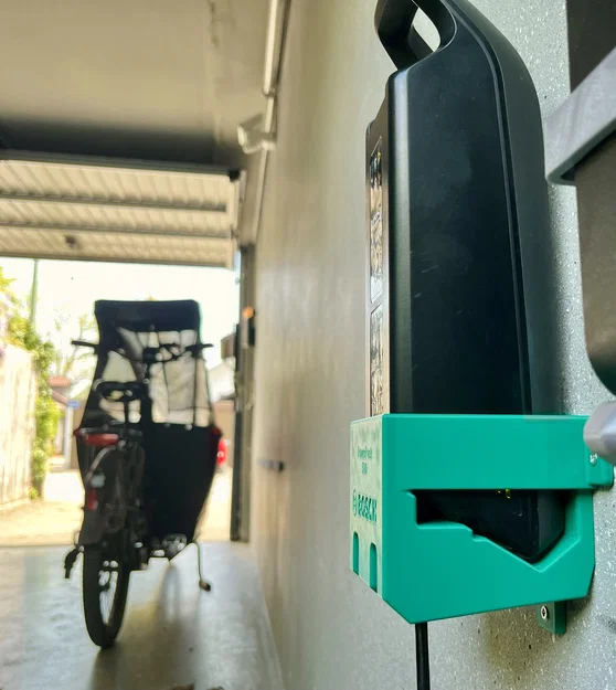 Giá treo tường cho pin Bosch eBike PowerPack 500 (wall bracket) - Image 1