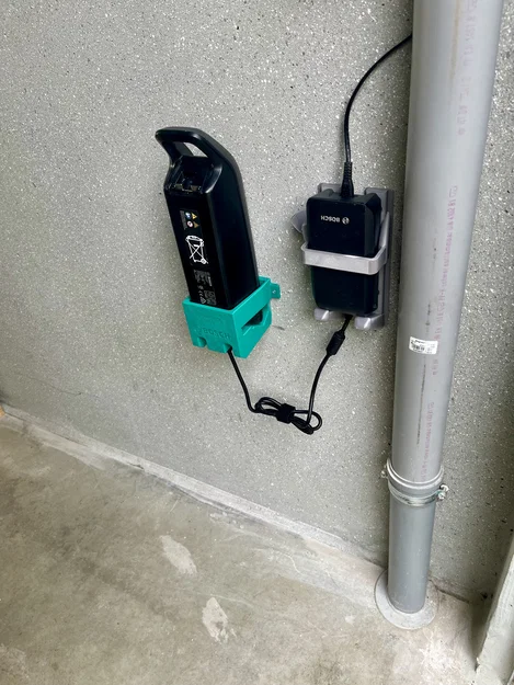 Giá treo tường cho pin Bosch eBike PowerPack 500 (wall bracket) - Image 2