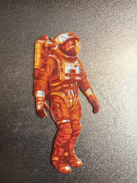 Đồ họa nghệ thuật: Người mặc bộ đồ phi hành gia - Image 2