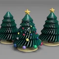 Cây Thông Noel Kèm Đế (Christmas Tree with Base) - Thumbnail 1