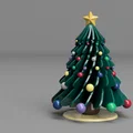 Cây Thông Noel Kèm Đế (Christmas Tree with Base) - Thumbnail 3