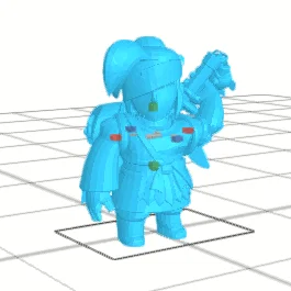 Mô hình 3D nhân vật Kenji - Chiến binh ấn tượng cho bộ sưu tập