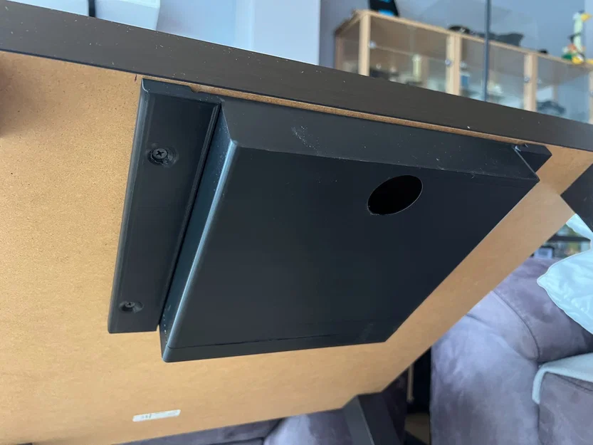 Khay giữ remote gắn dưới bàn cà phê - Image 2