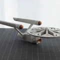 Snowship Enterprise – Ornament mùa đông phong cách USS Enterprise - Thumbnail 1