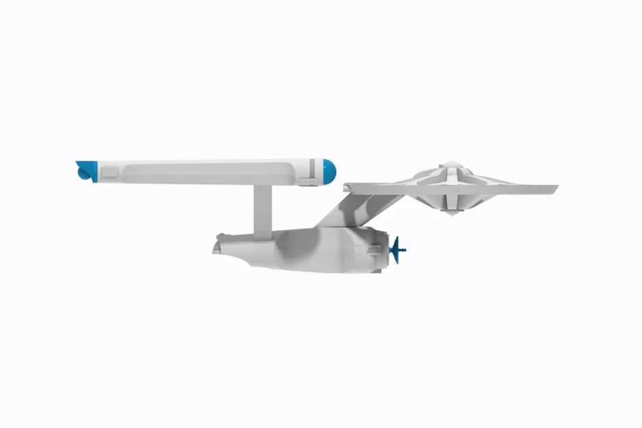 Snowship Enterprise – Ornament mùa đông phong cách USS Enterprise - Image 10