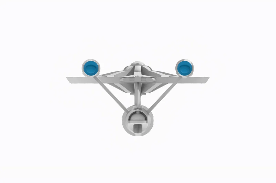 Snowship Enterprise – Ornament mùa đông phong cách USS Enterprise - Image 11