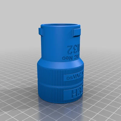 osVAC neo M32H32 gắn slip ring + STEP + Fusion 360