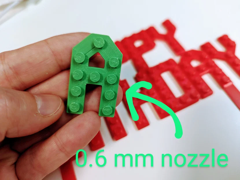 Cake Topper “Happy Birthday” kiểu Lego (Lego Style) - Image 5