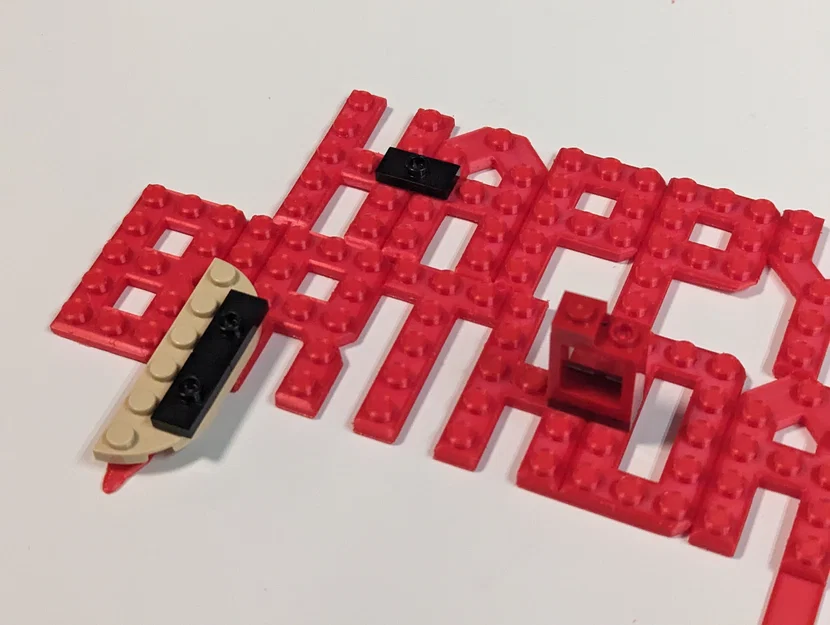 Cake Topper “Happy Birthday” kiểu Lego (Lego Style) - Image 6