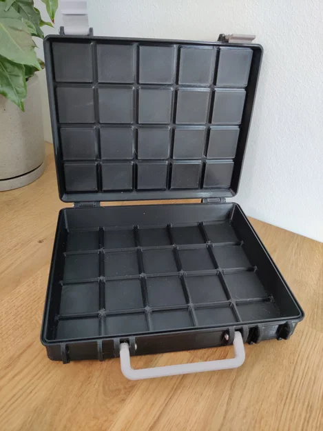 Hộp Rugged Gridfinity Có Tay Cầm (Parametric) - Image 1