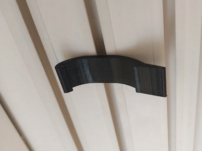 Phụ kiện gắn rèm cuốn cho ray rèm thường (adaptor bracket/curtain track holder) - Image 2