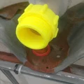 Đầu chuyển đổi ren bồn chứa IBC (60x2.3 sang 60x6) in 3D - Thumbnail 1