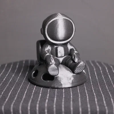 Buzzlunar on Moon – Mẫu 3D STL trang trí trăng lưỡi liềm