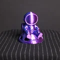 Buzzlunar on Moon – Mẫu 3D STL trang trí trăng lưỡi liềm - Thumbnail 2