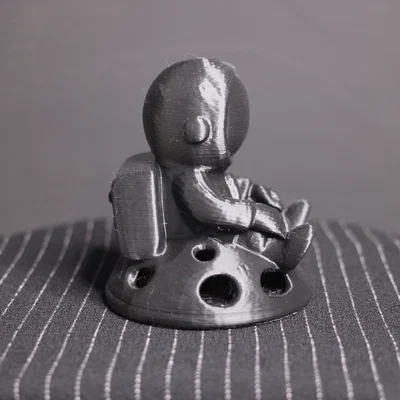 Buzzlunar on Moon – Mẫu 3D STL trang trí trăng lưỡi liềm