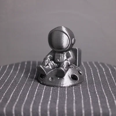 Buzzlunar on Moon – Mẫu 3D STL trang trí trăng lưỡi liềm