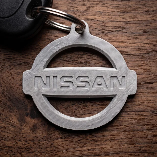 Móc khóa logo Nissan in 3D - Phụ kiện nhỏ gọn tinh tế cho chủ xe - Image 1