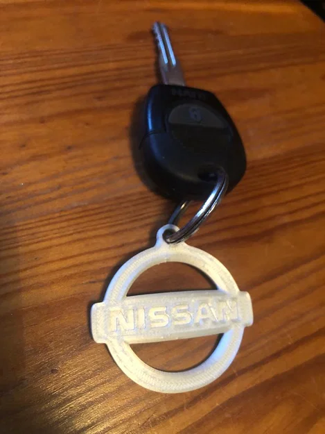 Móc khóa logo Nissan in 3D - Phụ kiện nhỏ gọn tinh tế cho chủ xe - Image 3