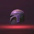 Mũ Mandalorian - Mẫu nữ đơn giản/Night Owl Grunt Helmet - Thumbnail 3