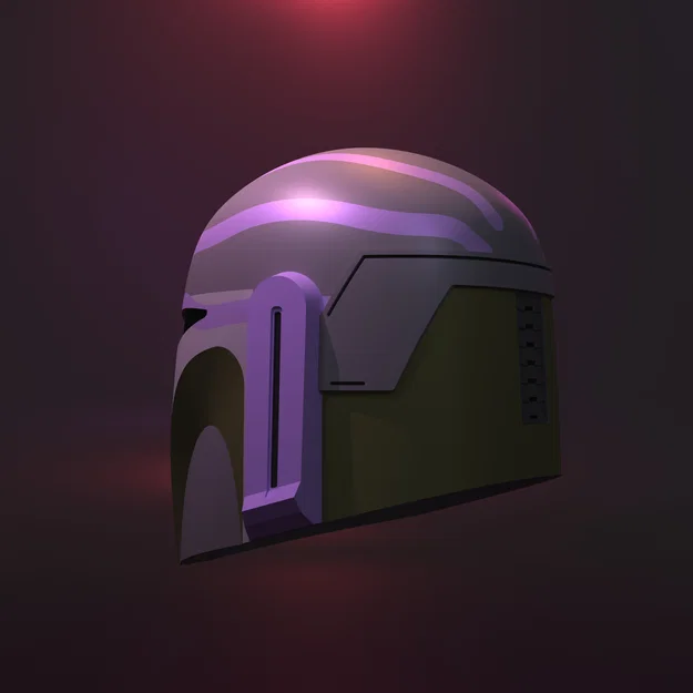 Mũ Mandalorian - Mẫu nữ đơn giản/Night Owl Grunt Helmet - Image 4