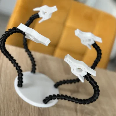 Tay đỡ hàn (Soldering helping hand) - file tách rời