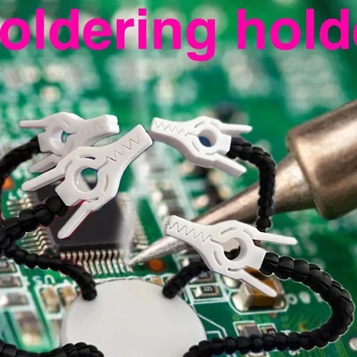 Tay đỡ hàn (Soldering helping hand) - file tách rời